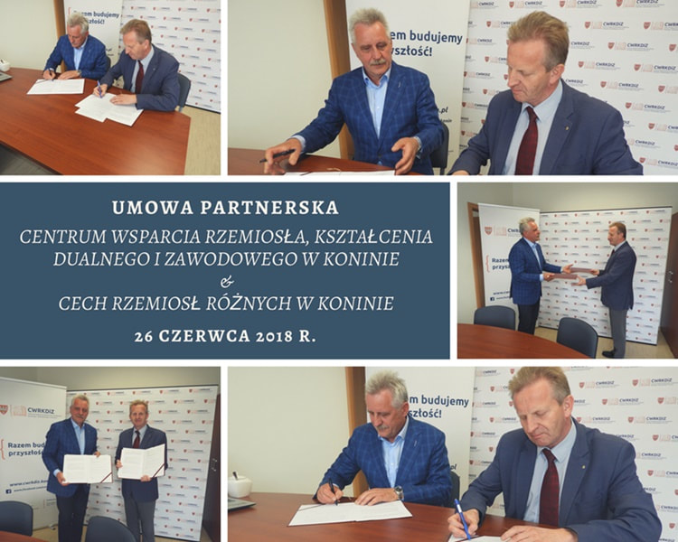 Porozumienie o współpracy z Cechem Rzemiosł Różnych w Koninie